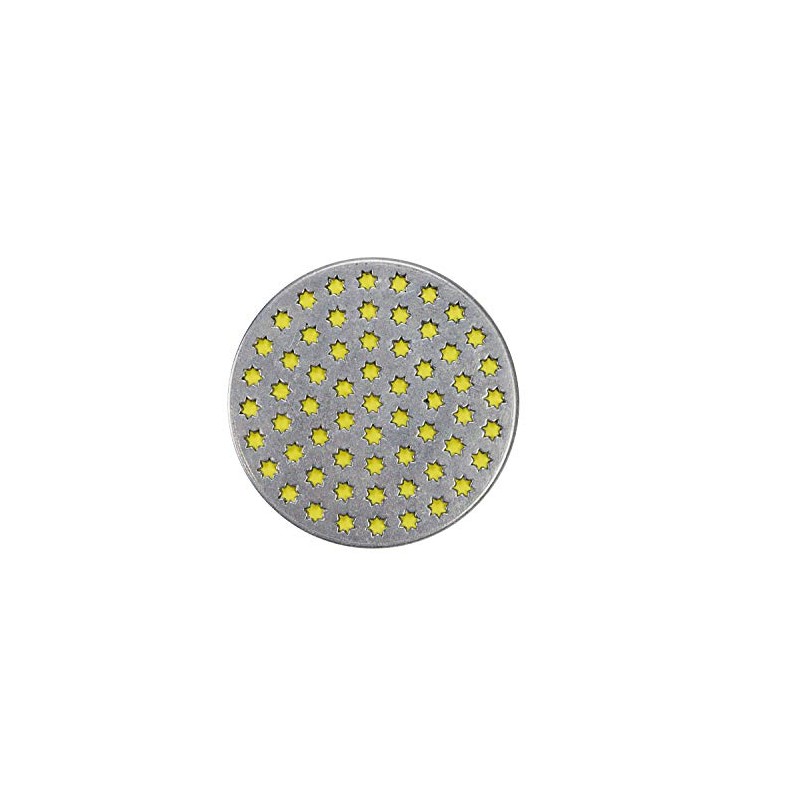 ELETTRO CENTER 414 412 Potato Masher, Star Hole Diameter 7