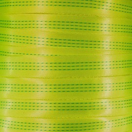 West Coast Paracord 1-Inch Tubular Nylon Webbing – Premium Heavy Duty Lightweight with Breaking Strength of 4000 Pounds – Outdoor All Purpose Straps for Climbing and Securing (Hot Yellow, 10 Yards)