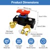 2Pcs Car Battery Cut Off Switch, Car Battery Power Cut