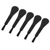 20pcs Black Handle Black Hair Sound Aid Cleaning Brush Professional