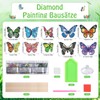 Coolon Pack of 10 Diamond Painting Butterfly Kits, Children and