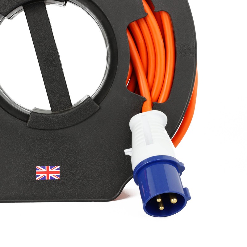 Leisurewize – Heavy Duty 25m Cable Reel Tidy 230v Caravan