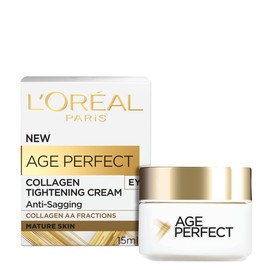 L'Oreal Paris Classic Eye Cream, Collagen Tightening Cream, Anti-Sagging, for Mature Skin, Age Perfect, 50ml
