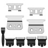 2 Pack T Outliners Blades Compatible with Andis T Outliner