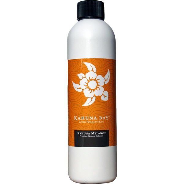 Kahuna Melange DARK Airbrush Spray Tan Solution by Kahuna Bay Tan, 8 oz