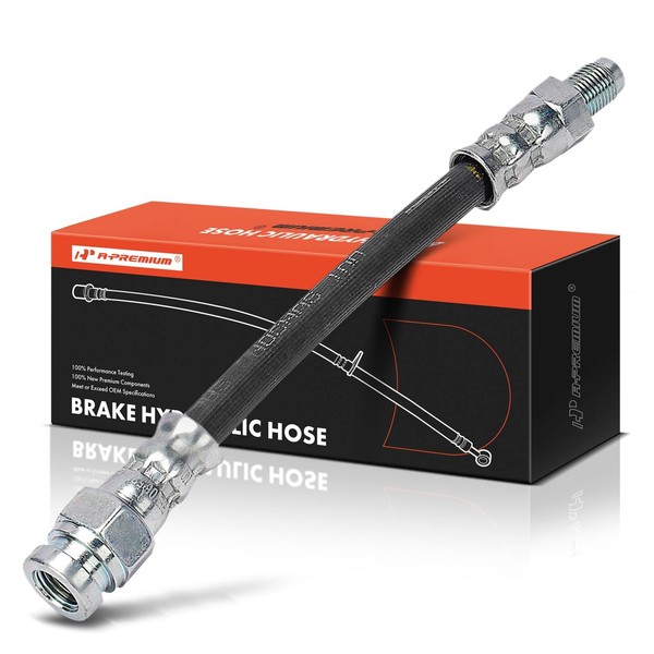A-Premium Rear Driver or Passenger Outer Side Brake Hydraulic Hose