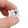 Gasea 100pcs M6 x 8mm T-Nuts 4 Pronged Zinc Plated
