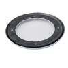 White Round Grills Cover Metal Mesh Speaker Replacement for 4
