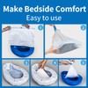 Bedpan Set with 30 Super Absorbent Pads and Disposable Liners,