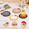 Chicken Coasters for Drinks, 4 PCS, 4.7 Inches