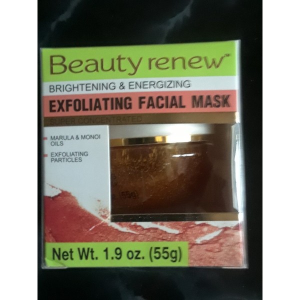 Beauty Renew Extra Oils Brightening & Energizing Exfoliating Facial Mask