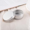 9 Pack Lip Balm Tins - 0.35 oz Empty Metal