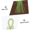 Mipcase 4pcs Luminous Octopus Fishing Hooks Night Light Squid Bait