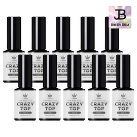 Gracia Crazy Top Gel Soft 10pcs Self Gel Nail / 그라시아 크레이지 탑젤 소프트 10개입 셀프젤네일
