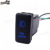 WSAYS "FOG LIGHT" Push Button Switch Blue LED Indicator Light