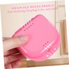 Baluue 4 Pcs Retainer To Go Containers with Lids Dentures