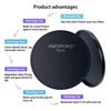 1 Set 72 mm Metal Lens Cap, Compatible with All