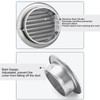 Stainless Steel Air Vents, Metal Round Duct Vent Cover, Ventilation
