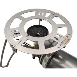 N-project Titanium Folding Trivet Ver.2 - Specially designed for SOTO ST-350 (TriTrail) - Easy to attach and detach, securely fixed! Does not come off even when upside down! [Made in Japan] *Burner