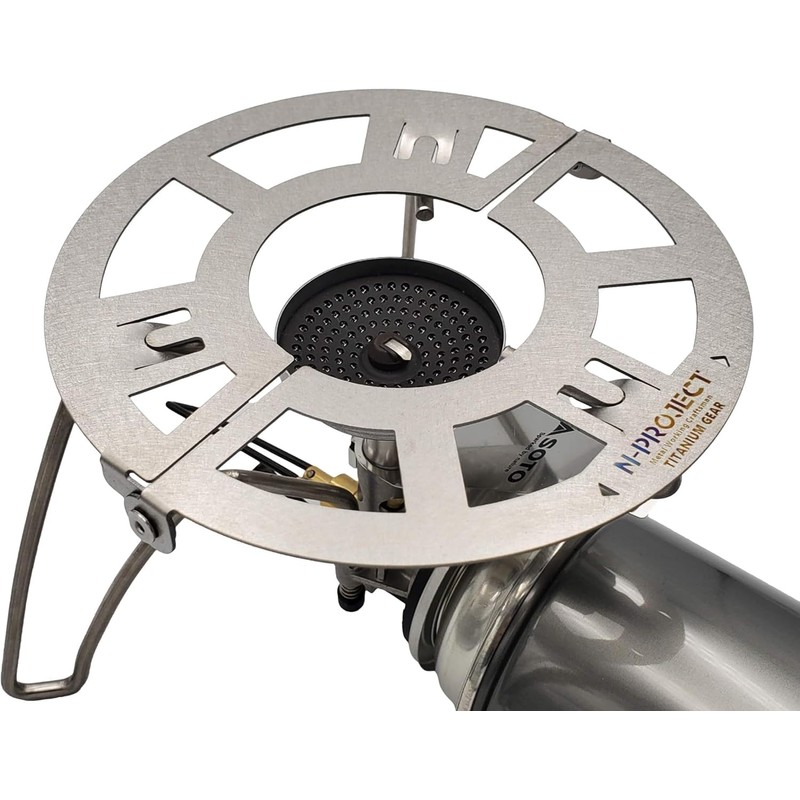 N-project Titanium Folding Trivet Ver.2 - Specially designed for SOTO