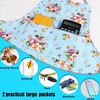 LOLOMLO Oversize Canvas Cotton Apron, Extra Large Aprons with Long