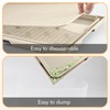 Rarenut 2Pack Cat Litter Mat 16.5"x11.2" Litter Mat, Expandable Interlocking,