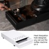 Fdit Stainless Steel Coffee Knock Box Drawer, Thickened Coffee Powder
