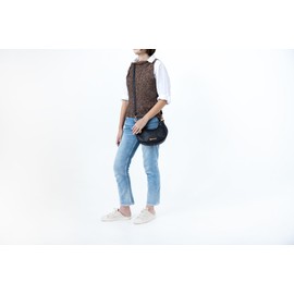 Baroncelli Small Leather Designer Crossbody Purse, Genuine Italian Crafted, Designed and Made in Italy