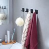 YIGII Adhesive Towel Hooks - 4 Pack Towel Hooks for