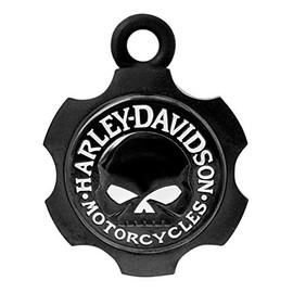 Harley-Davidson Axel Shape Willie G Skull Ride Bell - Black Finish HRB099