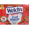 Welch's Strawberry Flavor Fruit Snacks, 10 Pouches (2 packs)