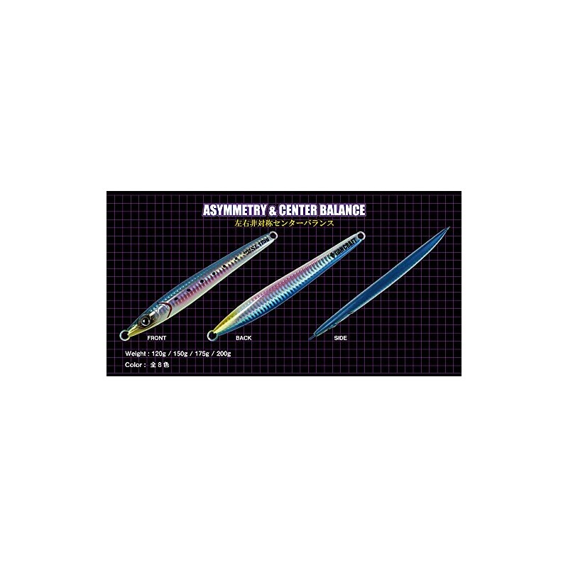 Guncraft Semi-Long COSO JIG SL120#18 Laser Aori 4.2 oz (120