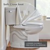 Gerber Elongated Toilet Seat with Cover, Soft Close, No Slam,