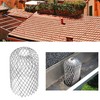 Gutter Guard, 6Pcs Gutter Screen Covers, Aluminum Gutter Downspout Guard