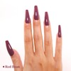Imtiti Red Gel Nail Polish, Red Brown Gel Polish High