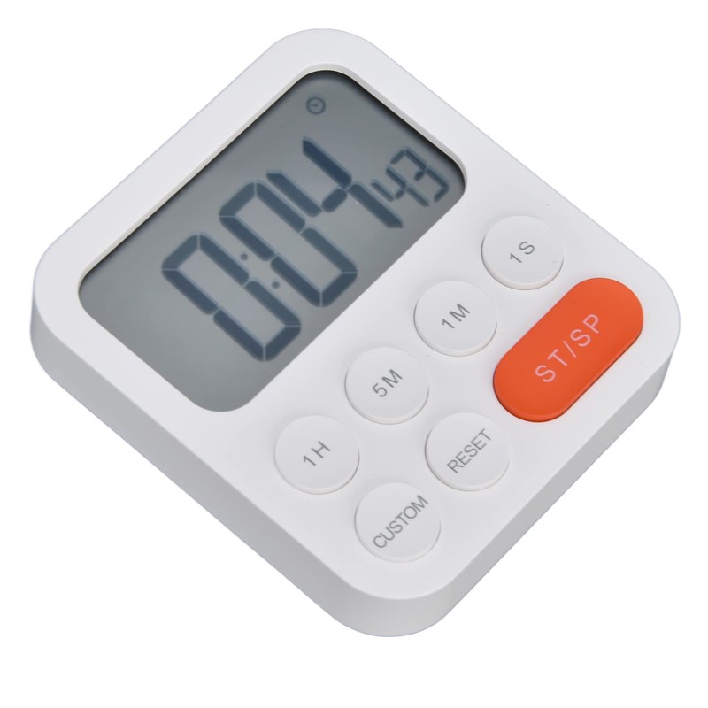 Digital Kitchen Timer Adjustable Magnetic Countdown Timer for Cooking Study