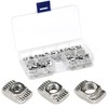 160 PCS T Nuts, 20 Series M3, M4, M5 T