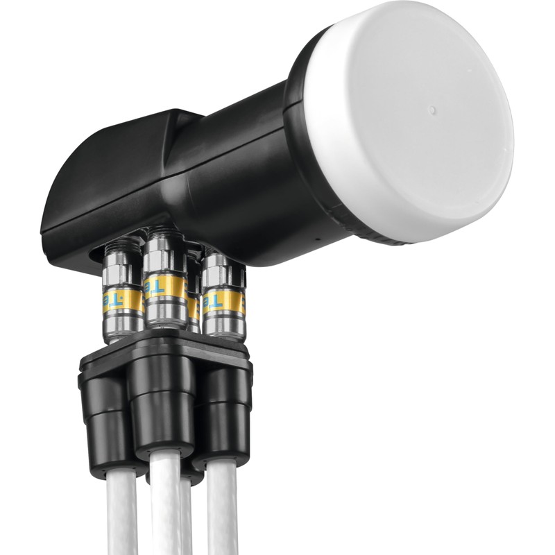TechniSat Universal Quad LNB, Quattro-Switch LNB - 4 Subscribers for
