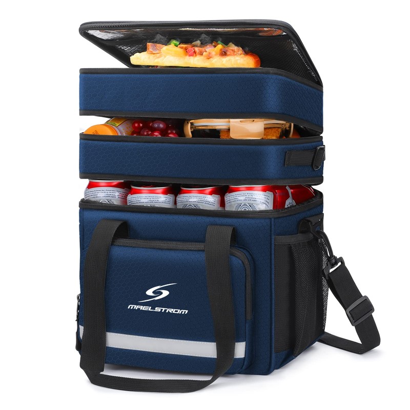 Maelstrom Lunch Box ,Insulated Bag Women/Men,Leakproof Lunch Cooler Tote for