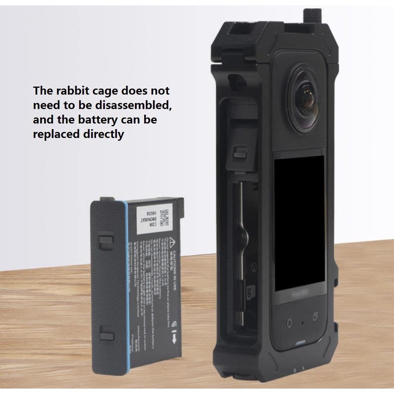 Twaxl Insta360 ONE X3 Applicable Aluminum Alloy Cage Type Expansion