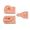 Silicone Piercing Practice Model Simulation Soft Flexible Nose Ears Model
