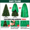 Upright Christmas Tree Storage Bag, Adjustable Oxford Fabric Dust Cover