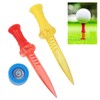 Golf Tee Plastic Magnetic Golf Tee Holder Adjustable Height with