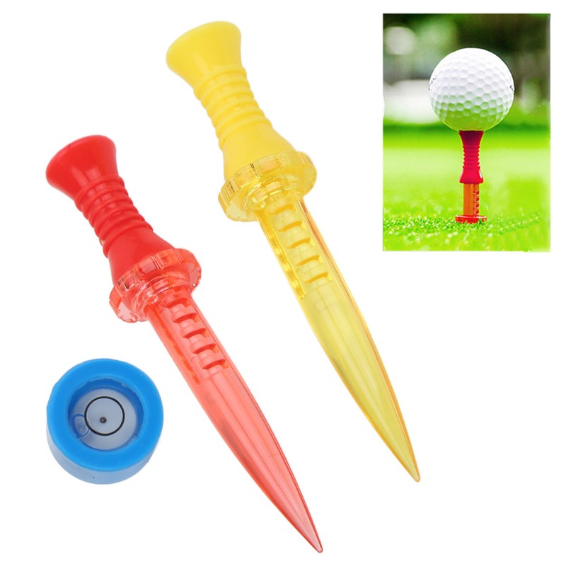 Golf Tee Plastic Magnetic Golf Tee Holder Adjustable Height with
