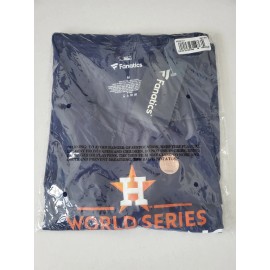 Fanatics Houston Astros 2017 World Series Champions Tee Size Medium Brand New w/ Tags