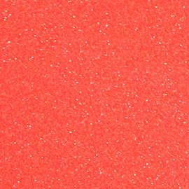 Siser Glitter HTV 20" x 12" Sheet - Iron on Heat Transfer Vinyl (Neon Grapefruit)