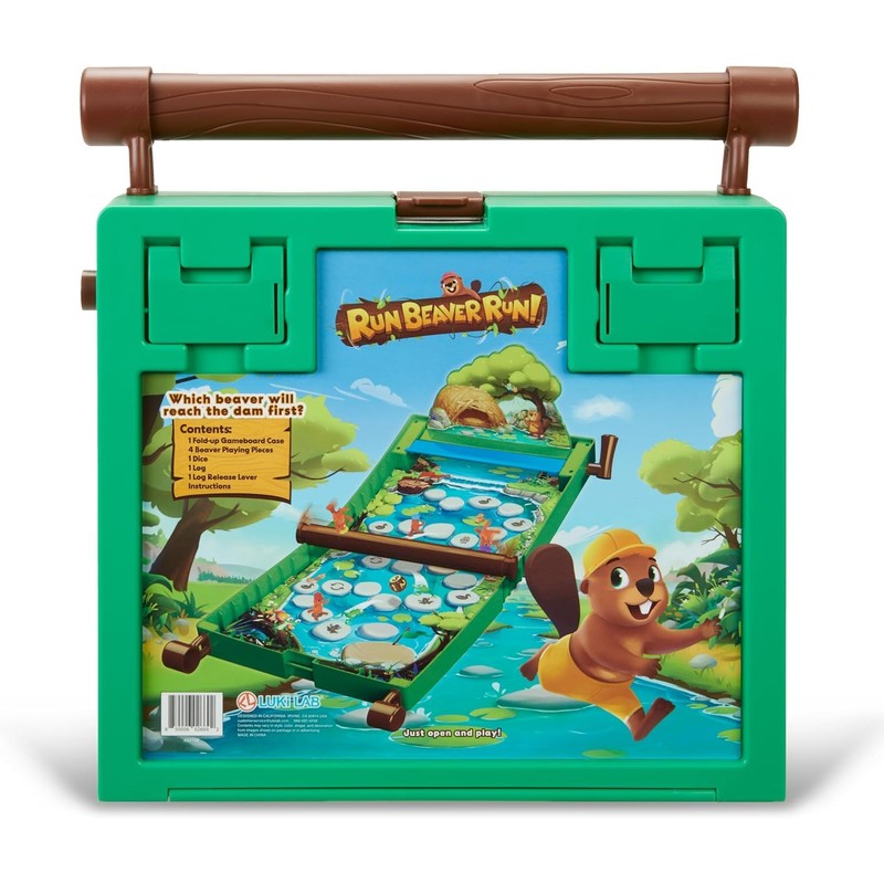 Run Beaver Run - A Fast-Paced Family Board Game with