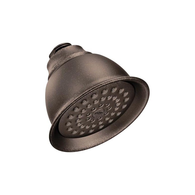 Moen Moenflo XL Oil Rubbed Bronze Single Function Showerhead, 6302ORB