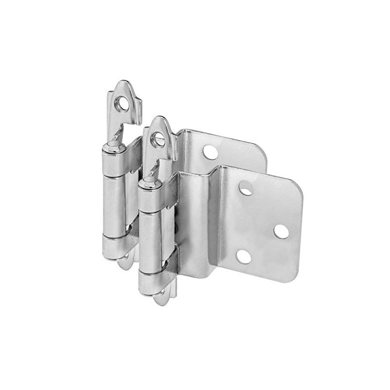 5 Pair Pack - Cosmas 15628-SN Satin Nickel Cabinet Hinge
