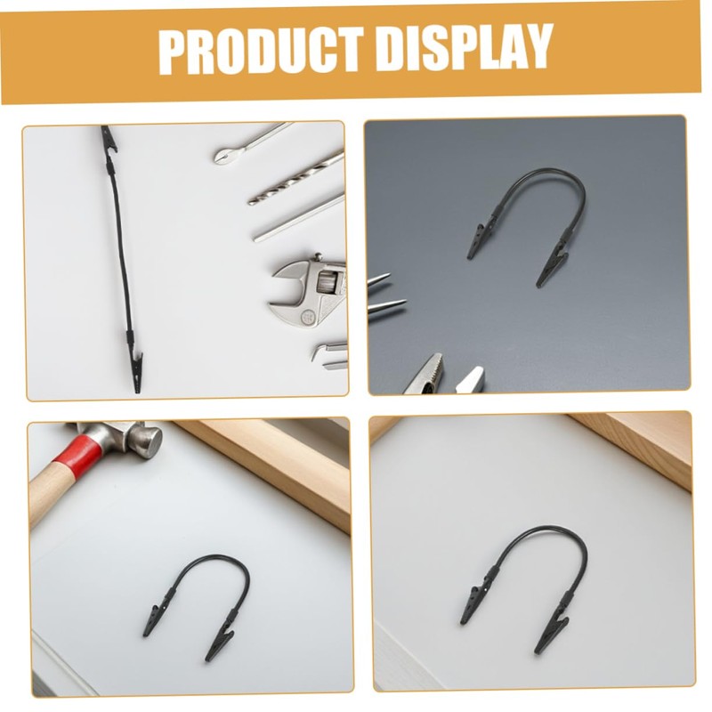 jojofuny 3pcs Dual- Soldering Helper Clips for Crafting and Welding